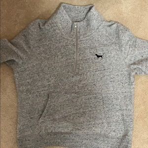 Gray hoodie from Victoria Secret Pink